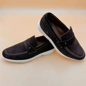 Driver Club USA Men's Sz 9 Shoes New Haven Leather Closed Toe Penny Loafer